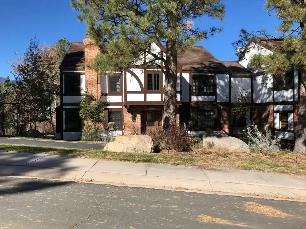 After: Stone-coated steel roof in Colorado Springs, Colorado, DECRA Shake XD, Antique Chestnut